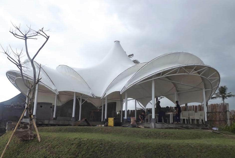 Kanopi Membran Bandung Solusi Atap Elegan